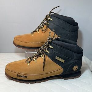 Timberland Men's Euro Sprint Mid Hiker Hiking Boots Size 13 Leather A1NHJ